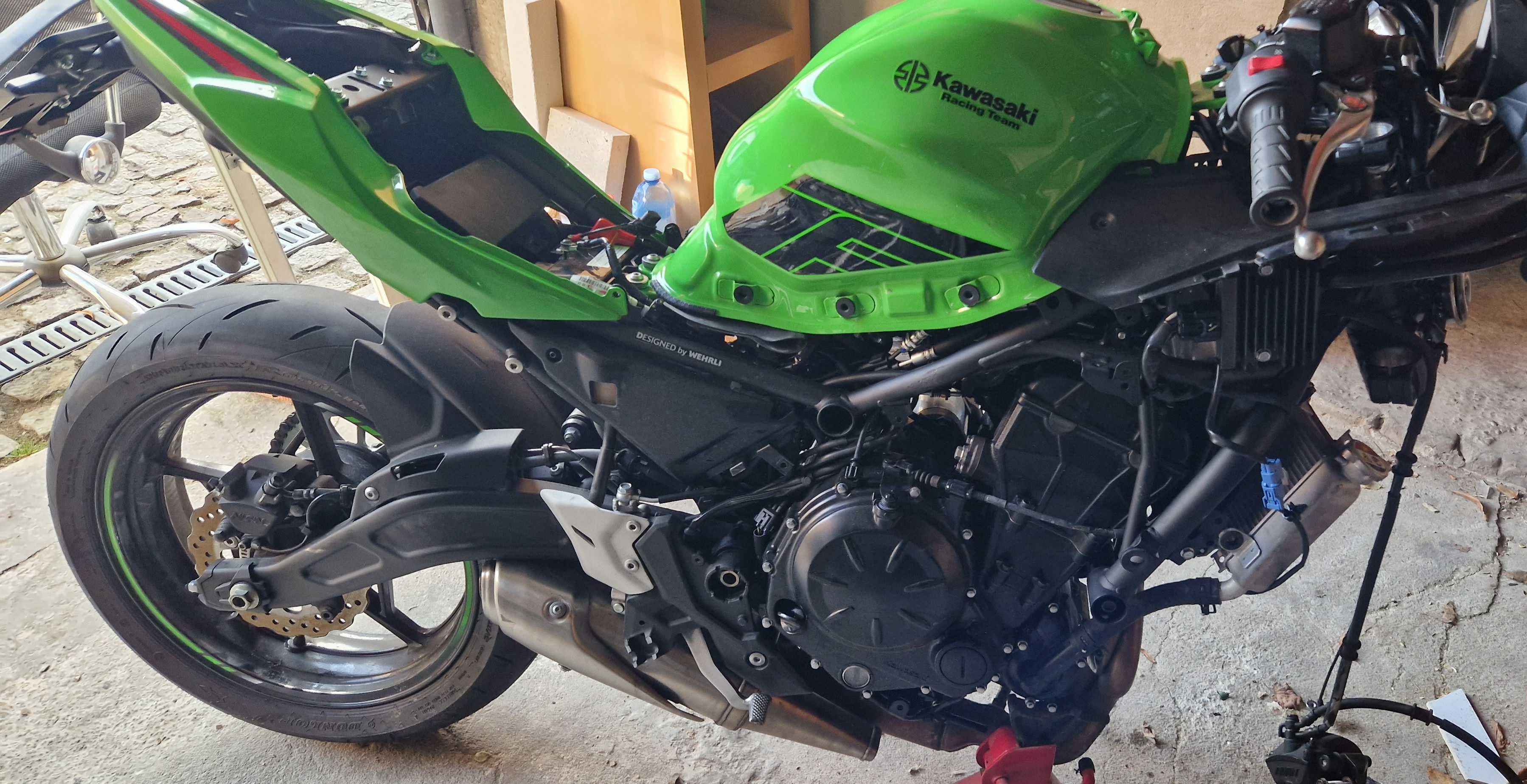 Rama Kawasaki Ninja 650 komplet dokumentów 2023 rok