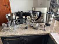 Robot kuchenny planetarny Tefal Masterchef Gourmet z dwoma misami