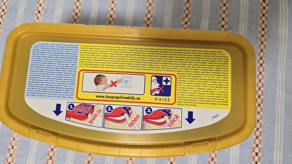 persil disc kapsuły kapsułki do prania 29 sztuk