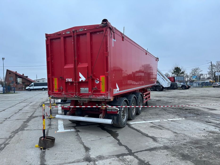 Stas  Naczepa Stas 52m3 Alu waga 6040 kg ideał !!