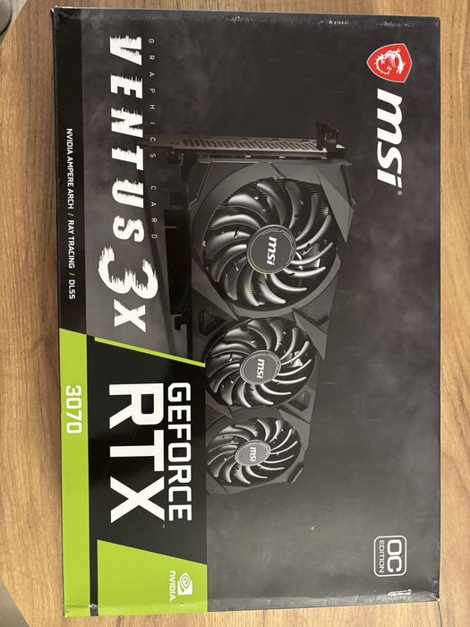 MSI RTX3070 8GB Ventus3x OC GDDR6