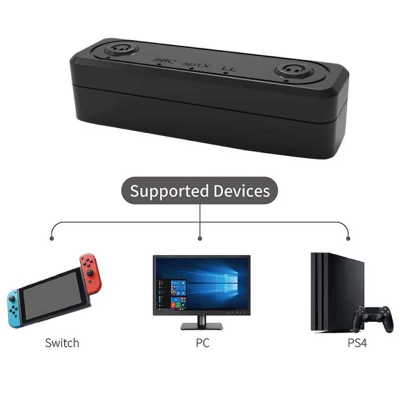 bluetooth 5.0 adaptador ps4/pc/switch/switch lite