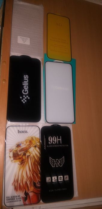 iPhone 17,17 Pro,17 Air Защитное Стекло Олеофобка Плотность 9H