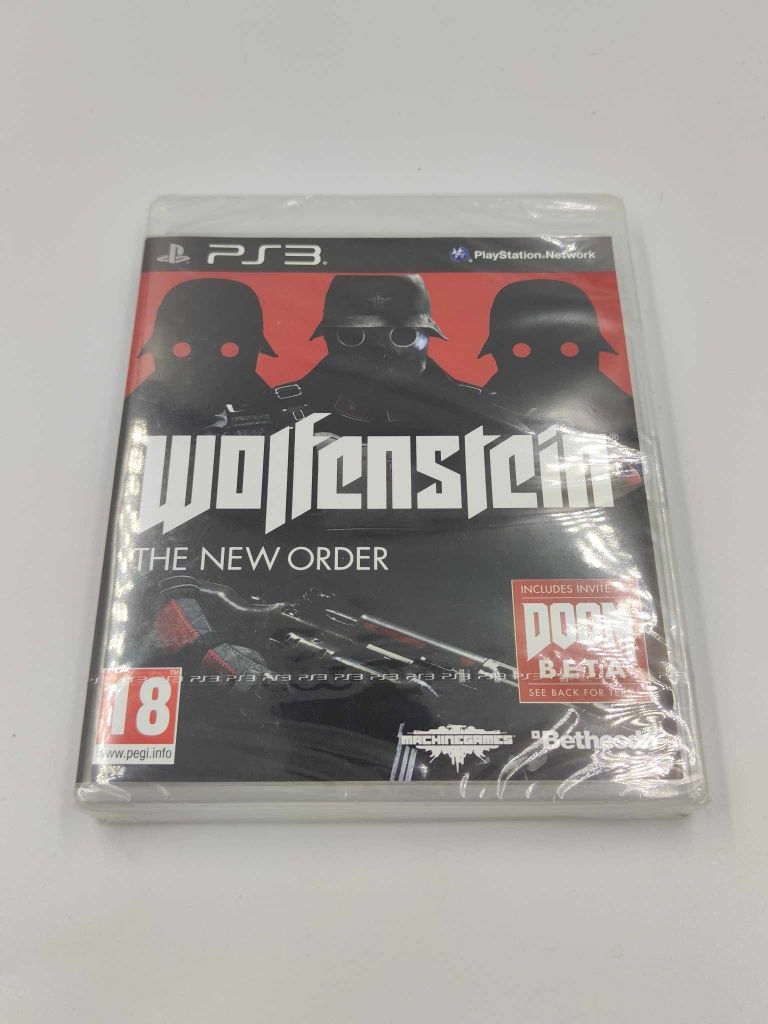 Wolfenstein The New Order Ps3 w folii z paskiem