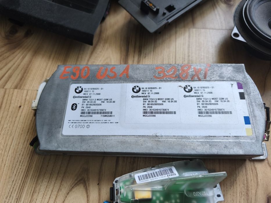 CCC, nawigacja, HiFi Części BMW e 90