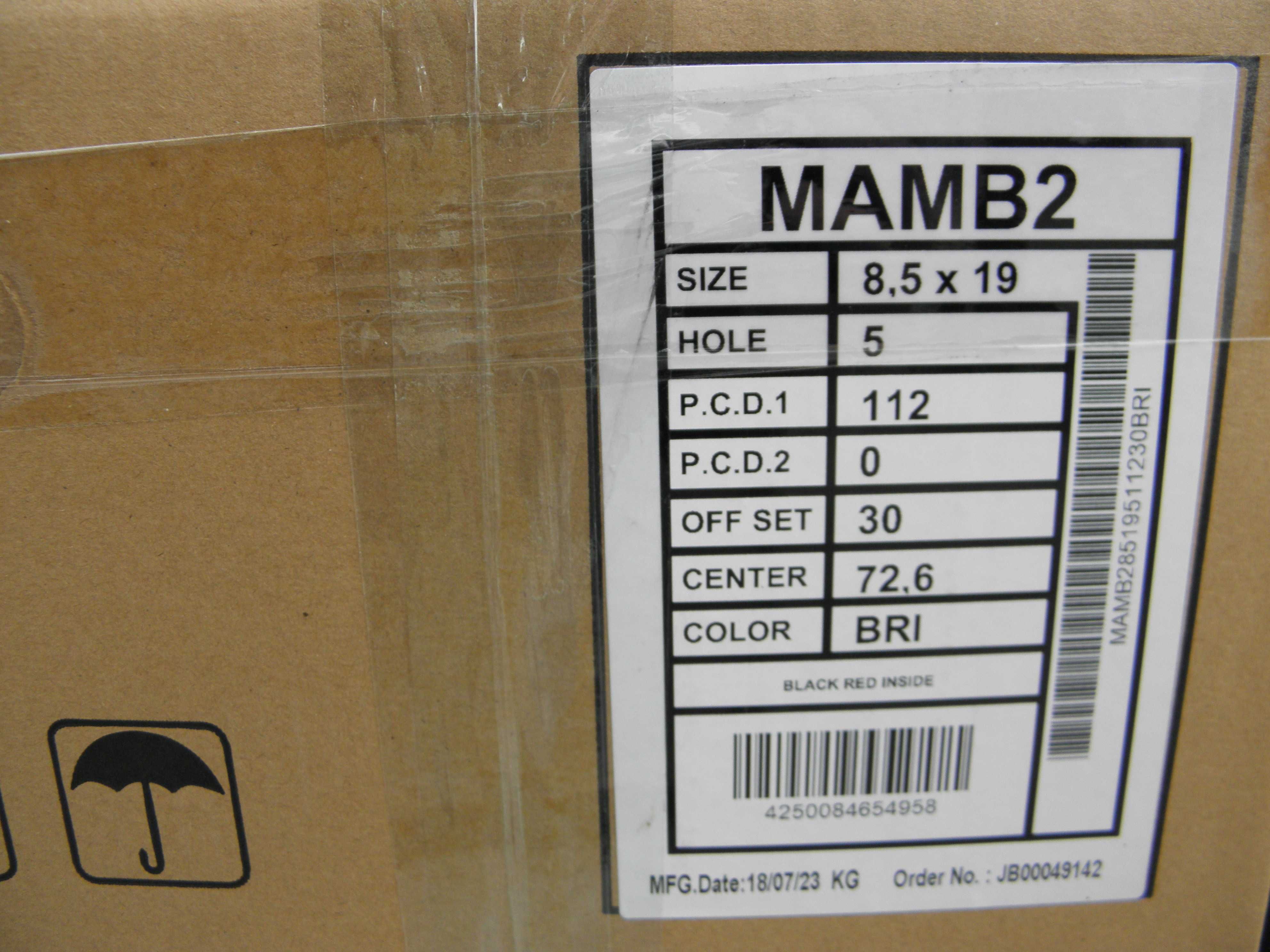 Felgi 19 BMW G42 G26 G32 G11 G12 I5 IX X7 I4 I7 5x112 ET30 MAM B2 BRI