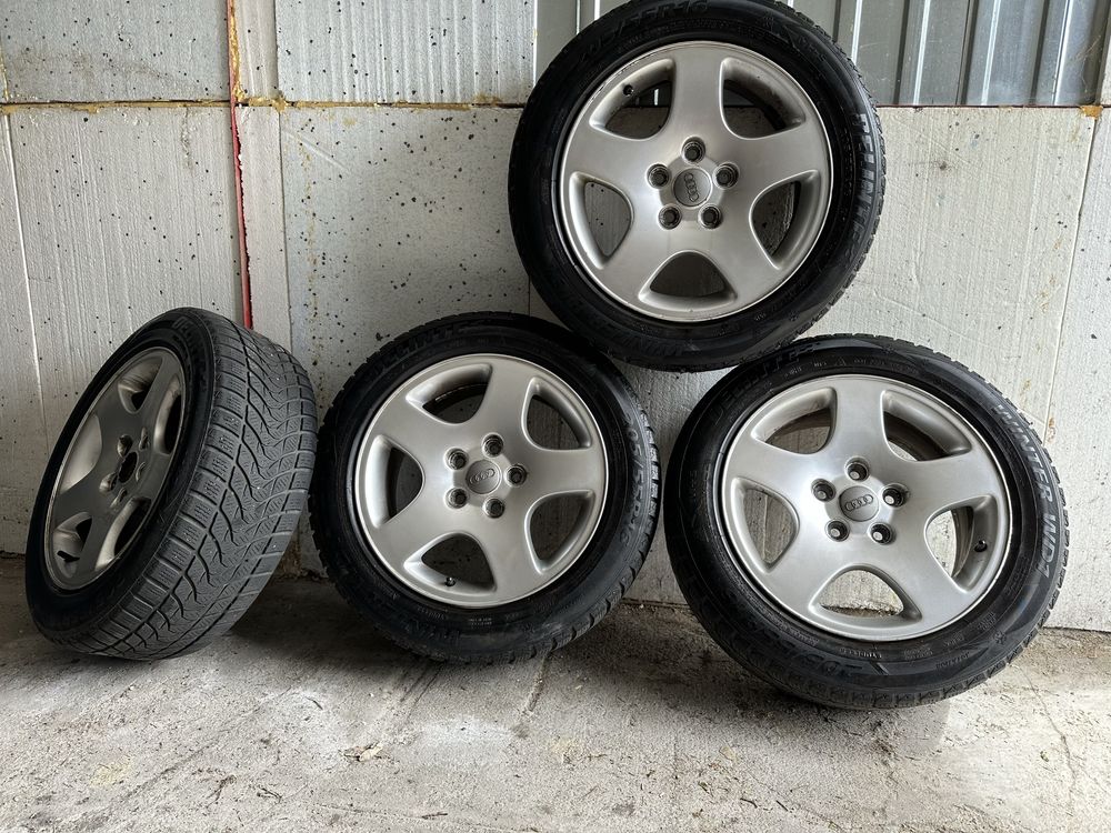 Koła zimowe 205/55 R16 opony, alufelgi