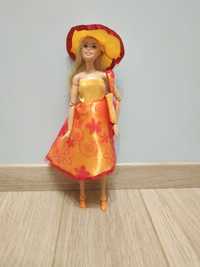 Ubranka sukienka z akcesoriami dla lalki Barbie - zestaw