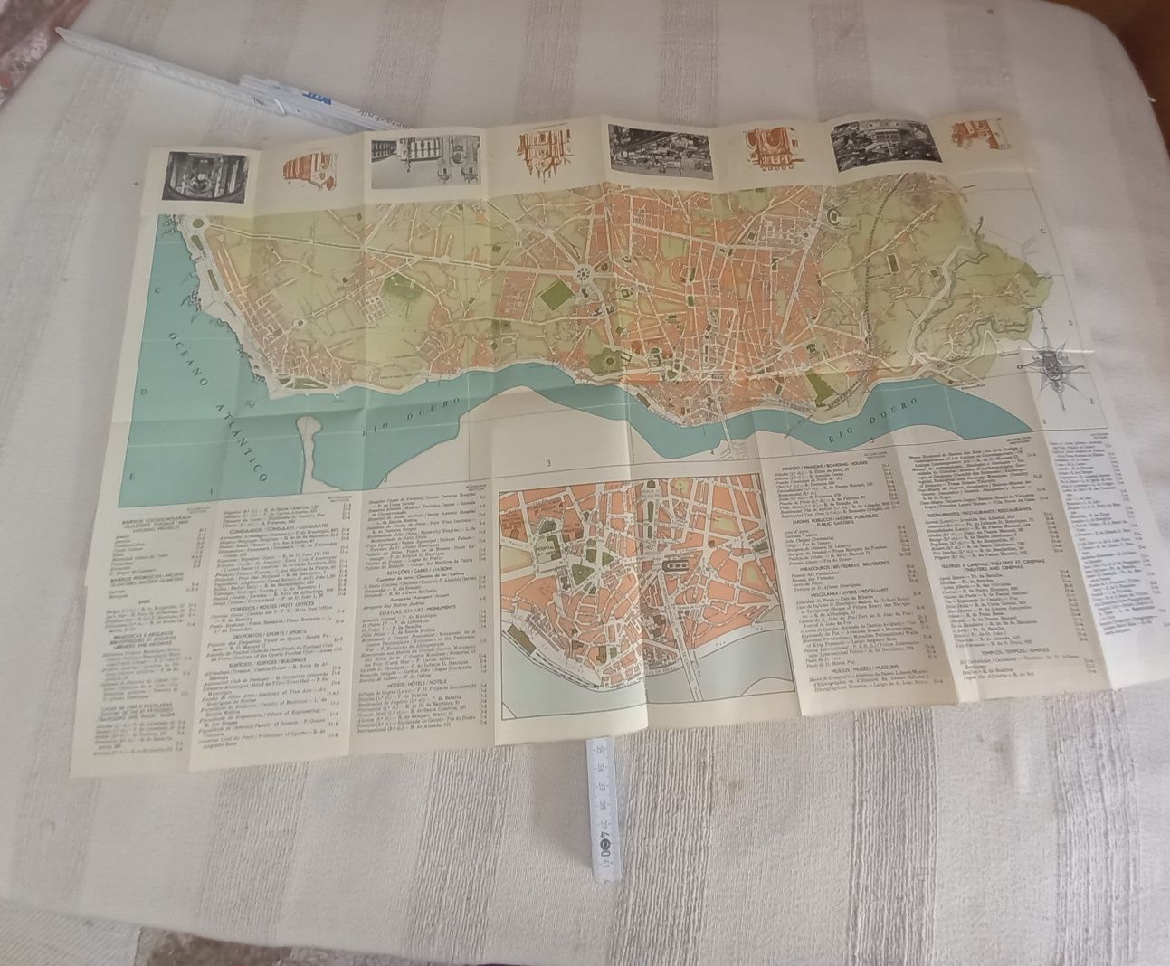 Dois folhetos antigos sobre o Porto cidade