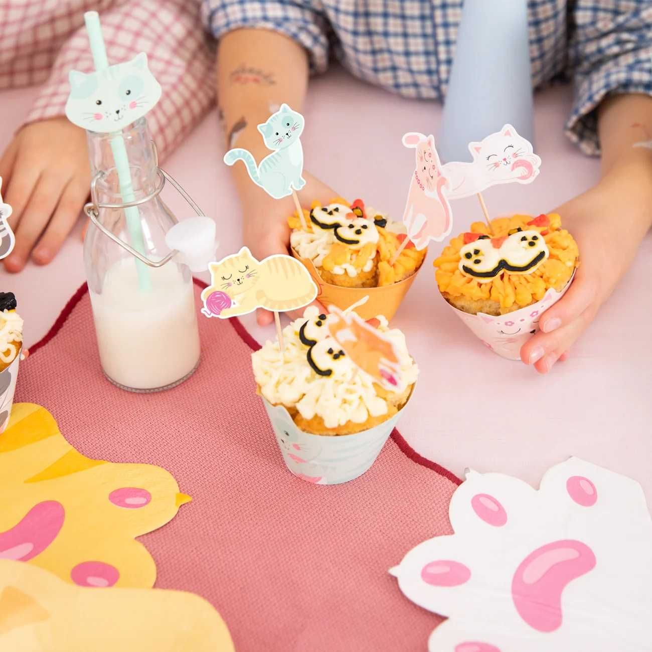Papilotki Do Babeczek Muffinek Owijki Kotki Koty Kotek 6 szt.