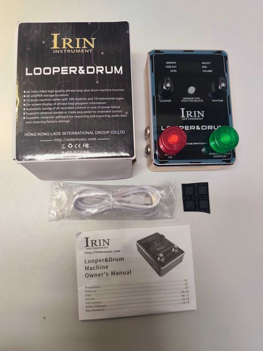 Looper z maszyną perkusyjną Irin XS-04