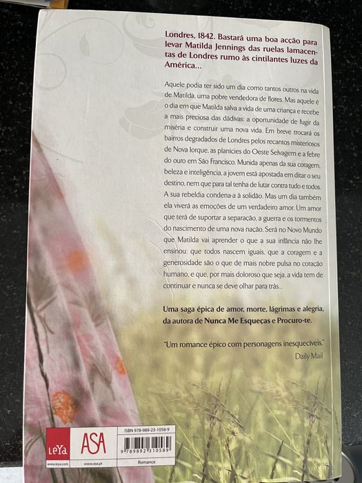 “Segue o coracao - nao olhes para trás” de Lesley Pearse