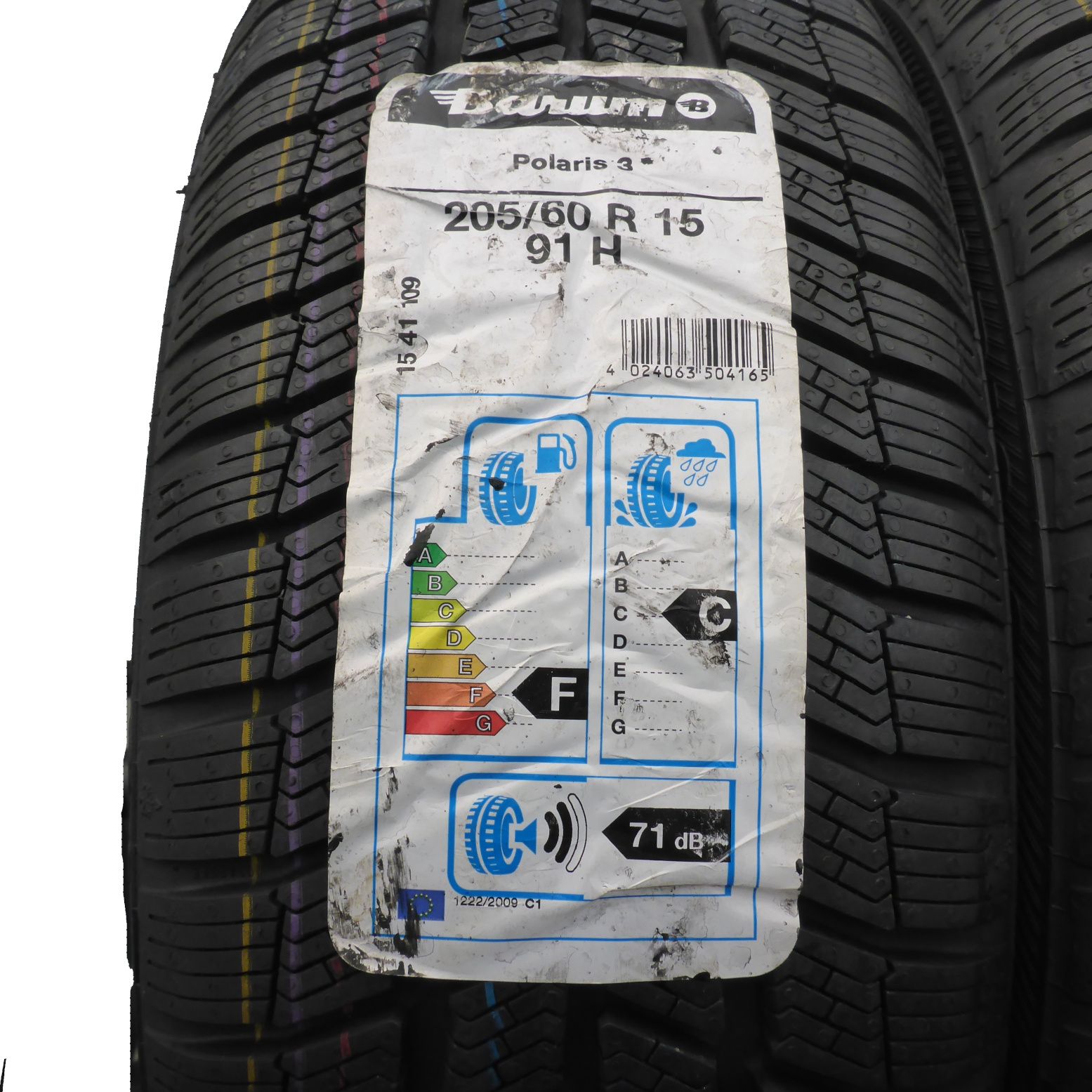 Opony 205/60/15 Barum 205/60R15 91H Polaris 3 Zimowe 2016 Nieużywane