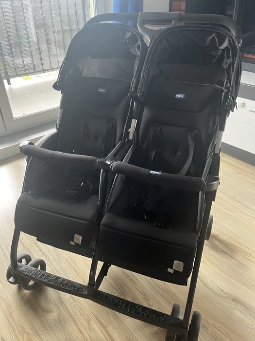 Wózek Chicco Ohlala Twin spacerówka dla bliźniaków FOTELIK GRATIS