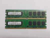1Gb x 2 шт, Оперативная память Samsung DDR2 1Gb PC2-6400, за 2 шт