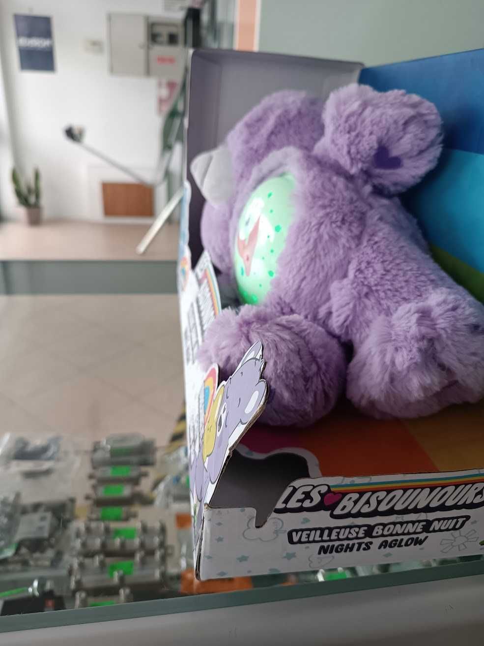 promo:Peluche Care Bears Sweet Dreams Bear  40x23cm c/caixa e som