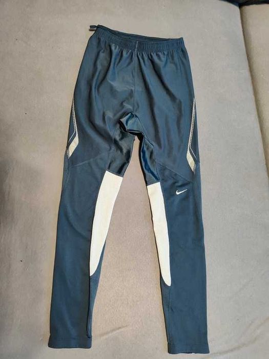 Nike dri-fit spodnie legginsy do biegania zameczki kieszonka s