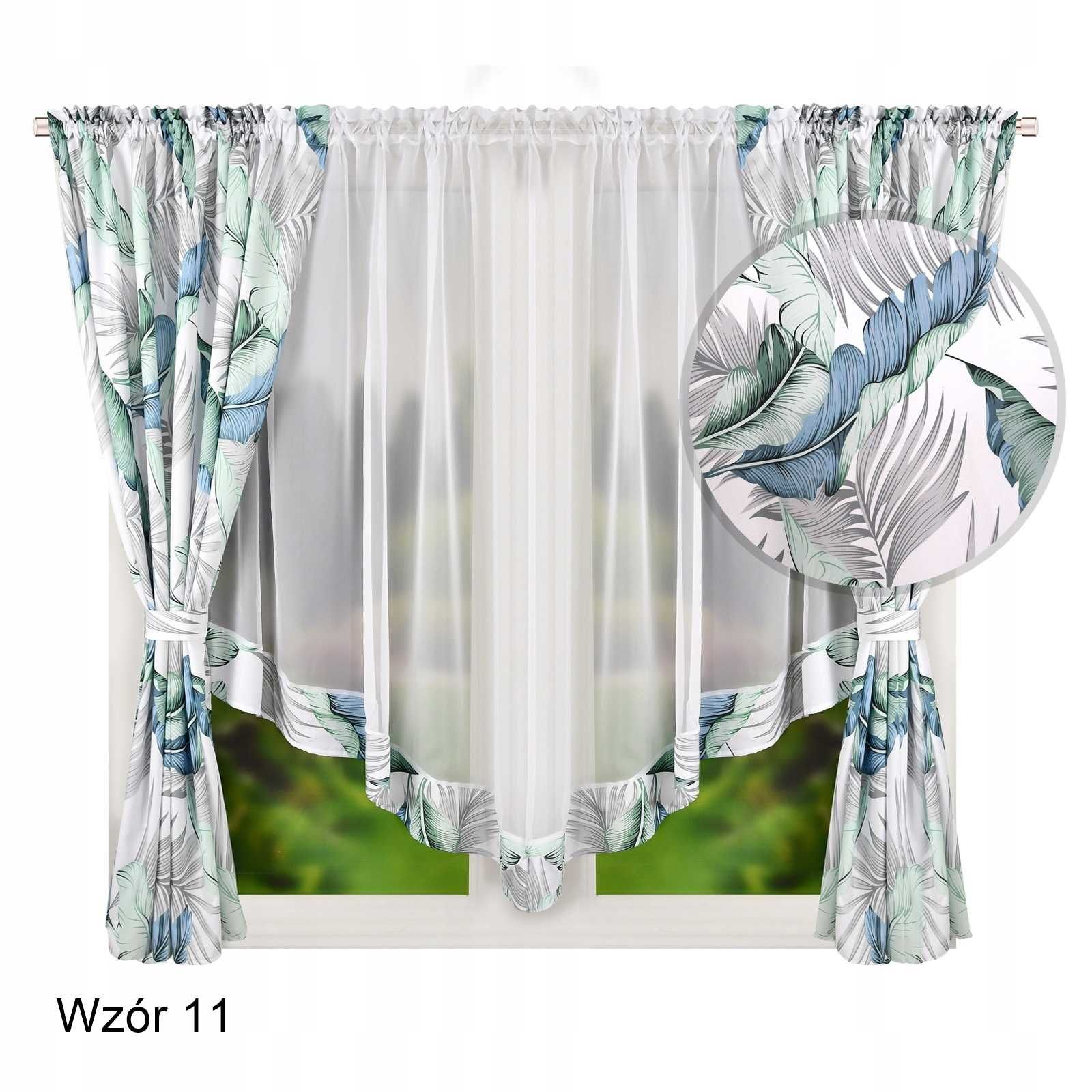 gotowa firana 400x160
