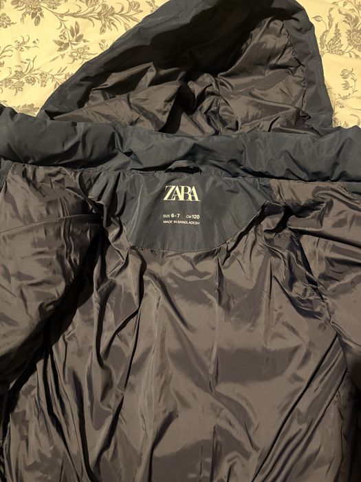 Puchowa kurtka Zara 6-7 lat 120 cm