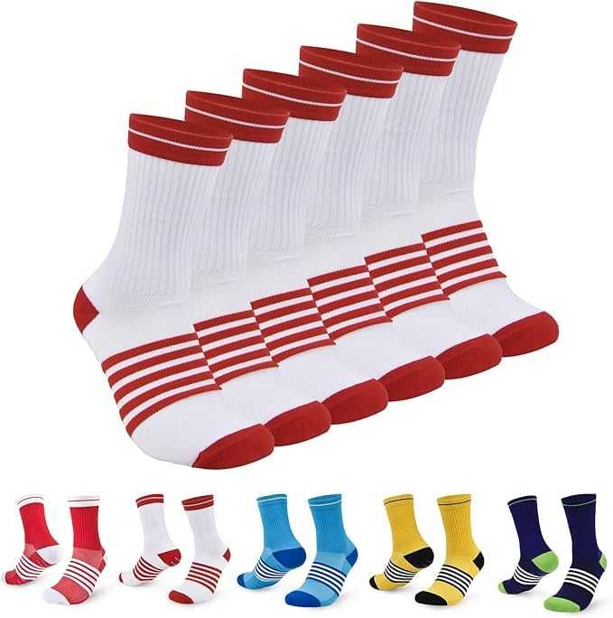 Skarpetki Biało-czerwone S (34-37) zestaw 3szt