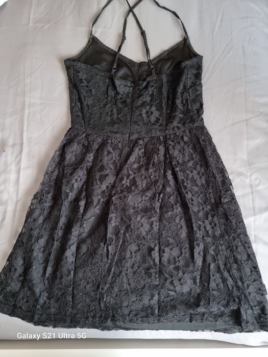 Vestido renda Zara