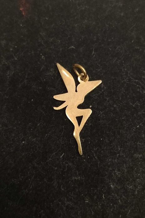 Złoty wisiorek zawieszka Apart wróżka elf stal chirurgiczna
