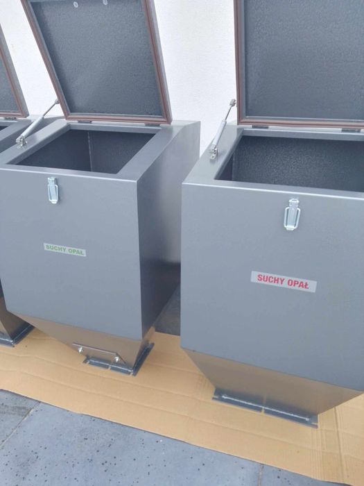 Zasobnik, zbiornik, kosz na ekogroszek