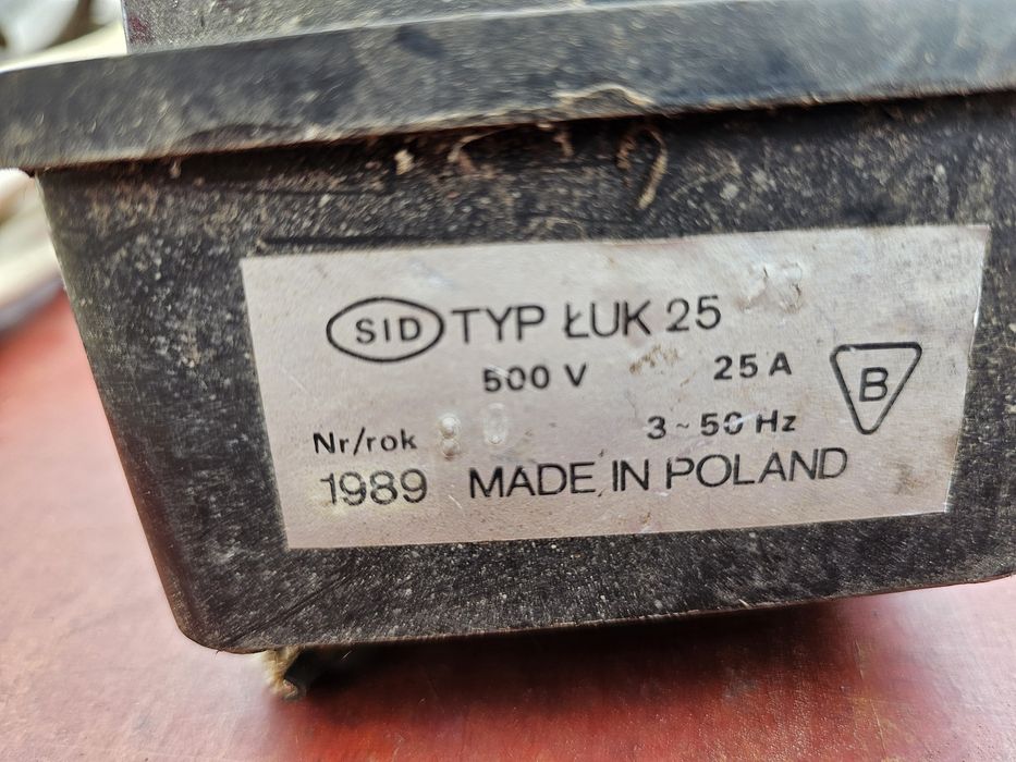 Przedłużacz, kabel, 3 fazy (siła) x 2 szt. + przełącznik