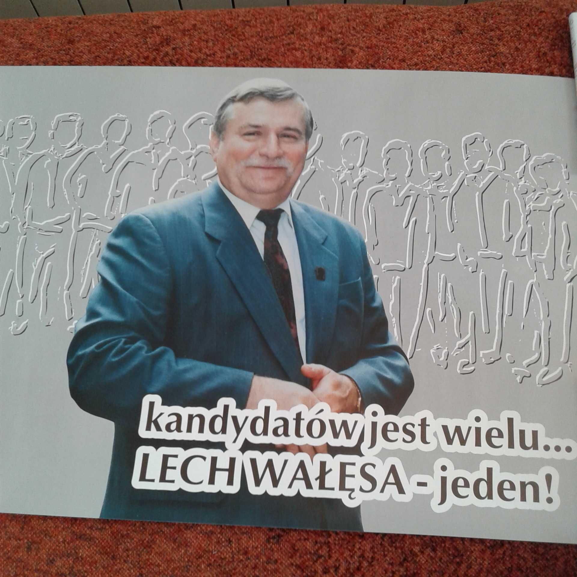Plakat wyborczy Wałęsa