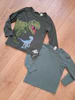 H&M dwupak t-shirtow 98