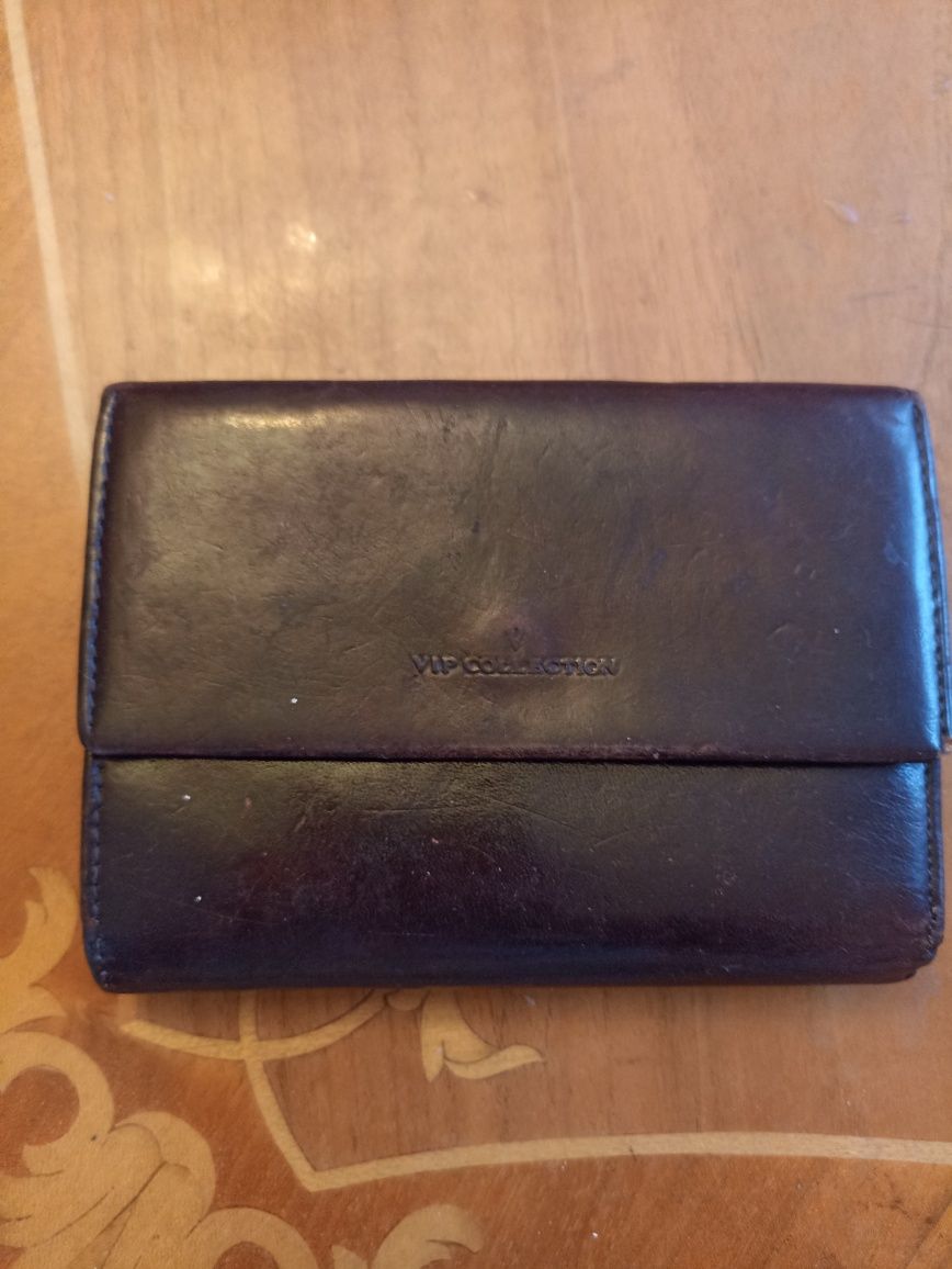 VIP Collection - skórzany portfel