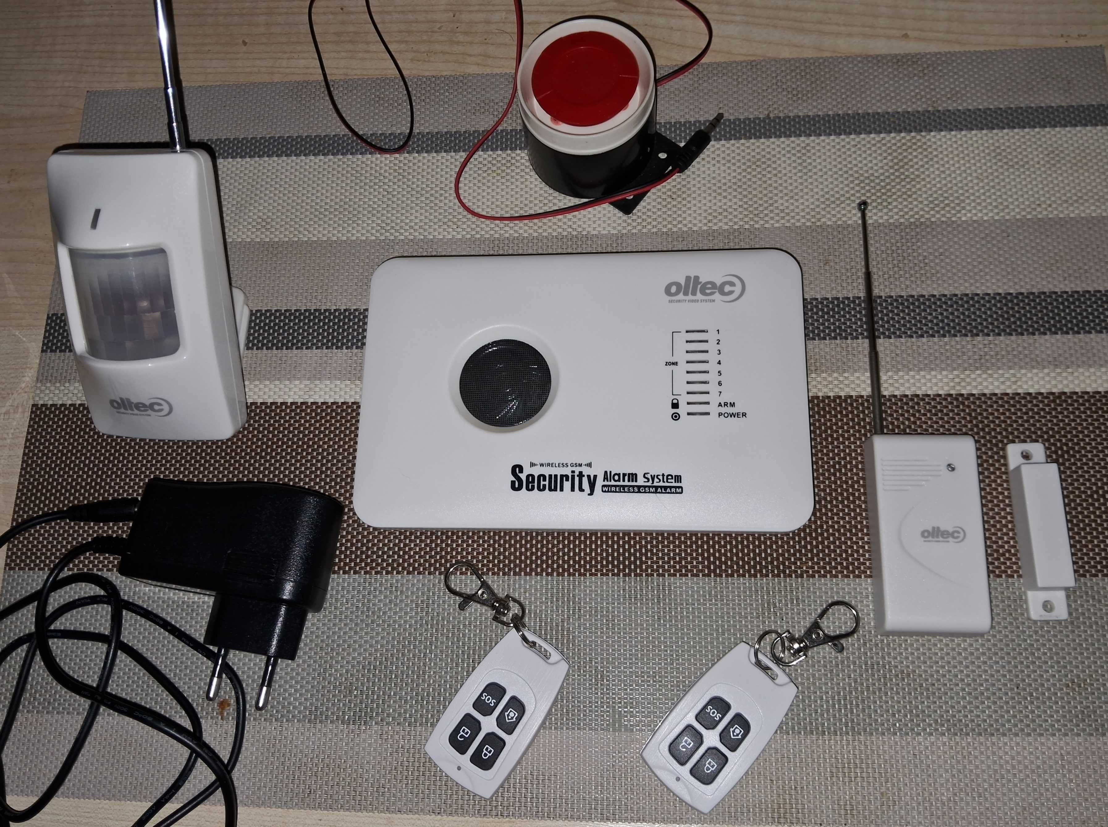 Комплект бездротової сигналізації Oltec GSM-Kit-10