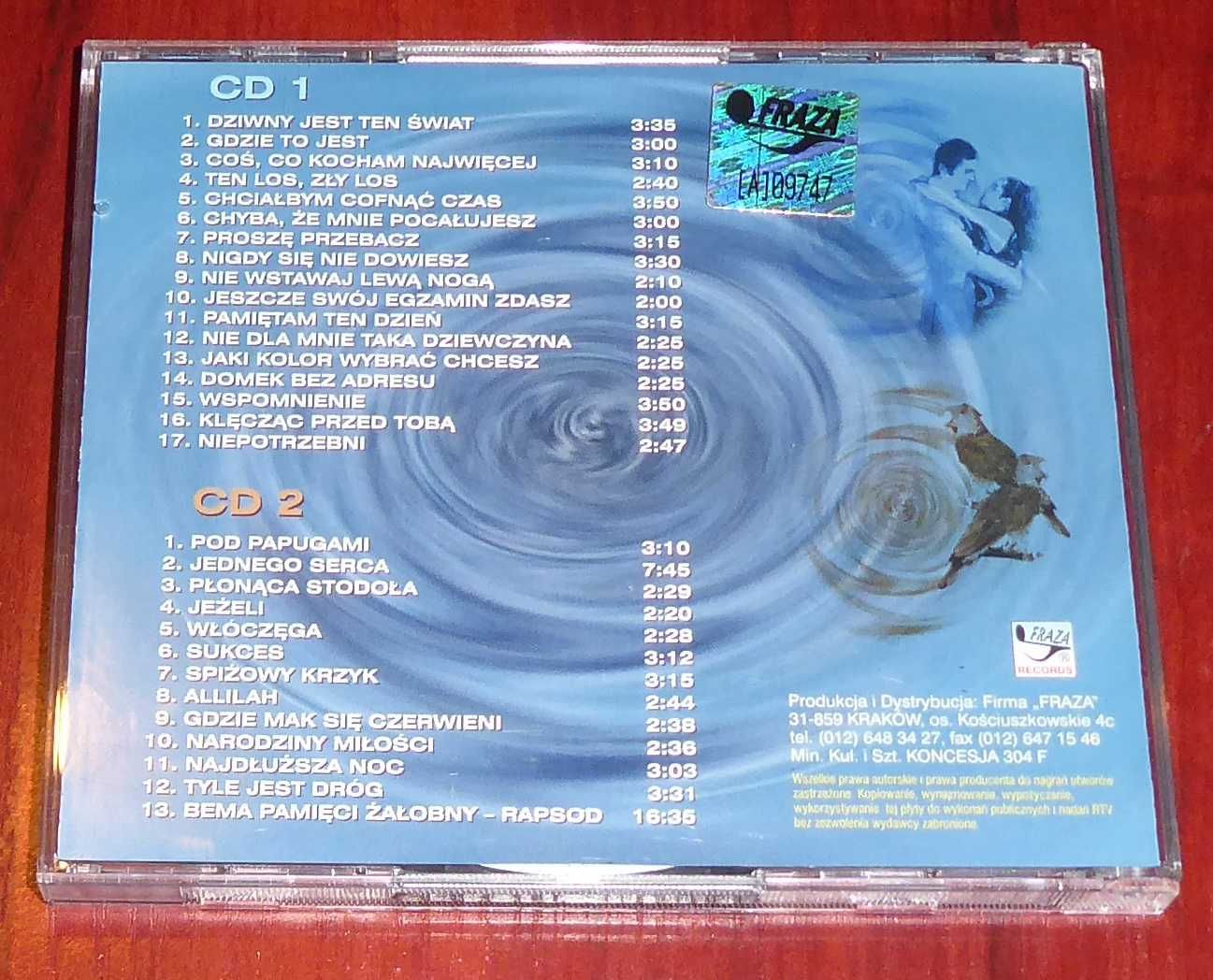 CZESŁAW NIEMEN Największe przeboje 2CD Fraza 1999