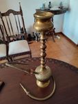 Cachimbo Narguilé de metal trabalhado