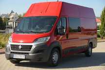 Fiat Ducato  Polski Salon Jumper Boxer 2.3 130 KM Iveco Doka brygadówka 7 Osobowy