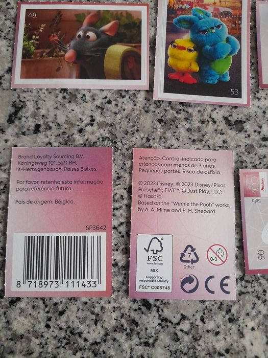Cromos cozinha mágica disney