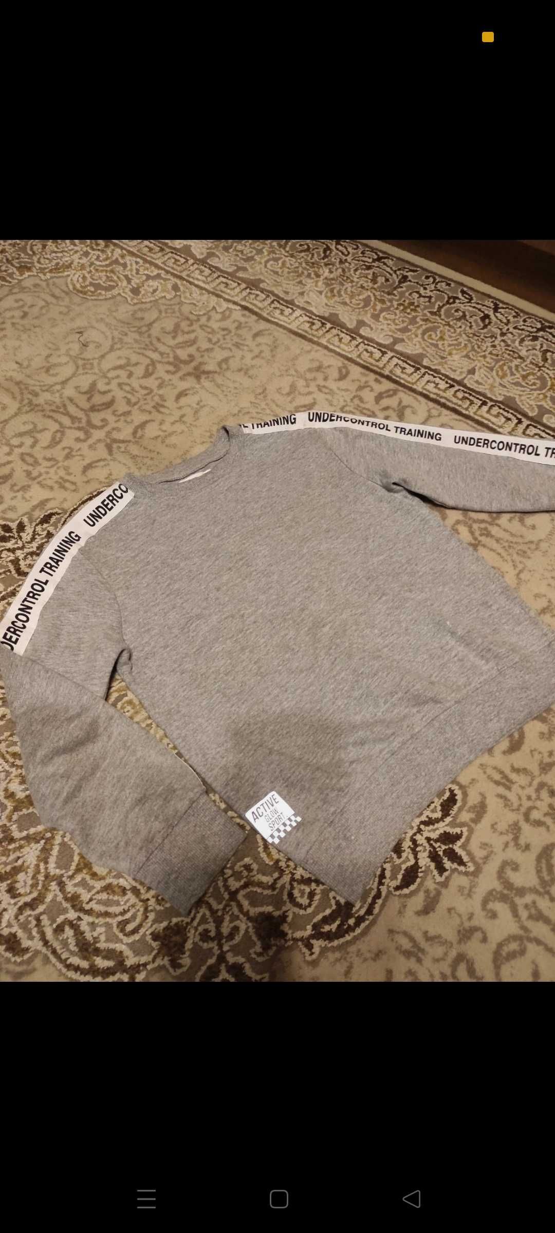 Bluza szara dla dziewczynki