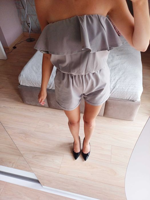 Elegancki kombinezon letni krótki z szortami XS 34 na wesele Ola Voga