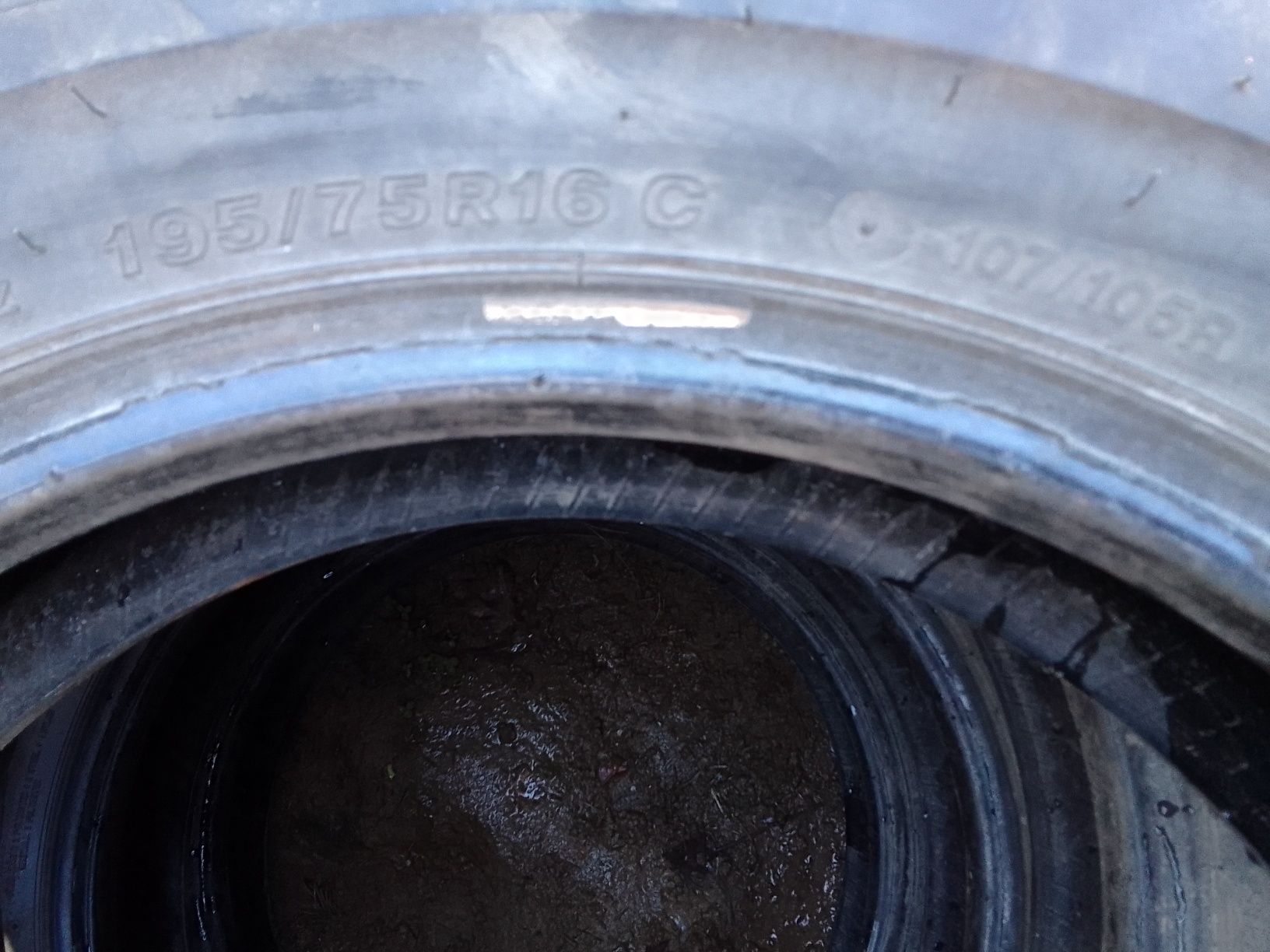 4 Opony letnie 195/75r16C BRIDGESTONE 7mm