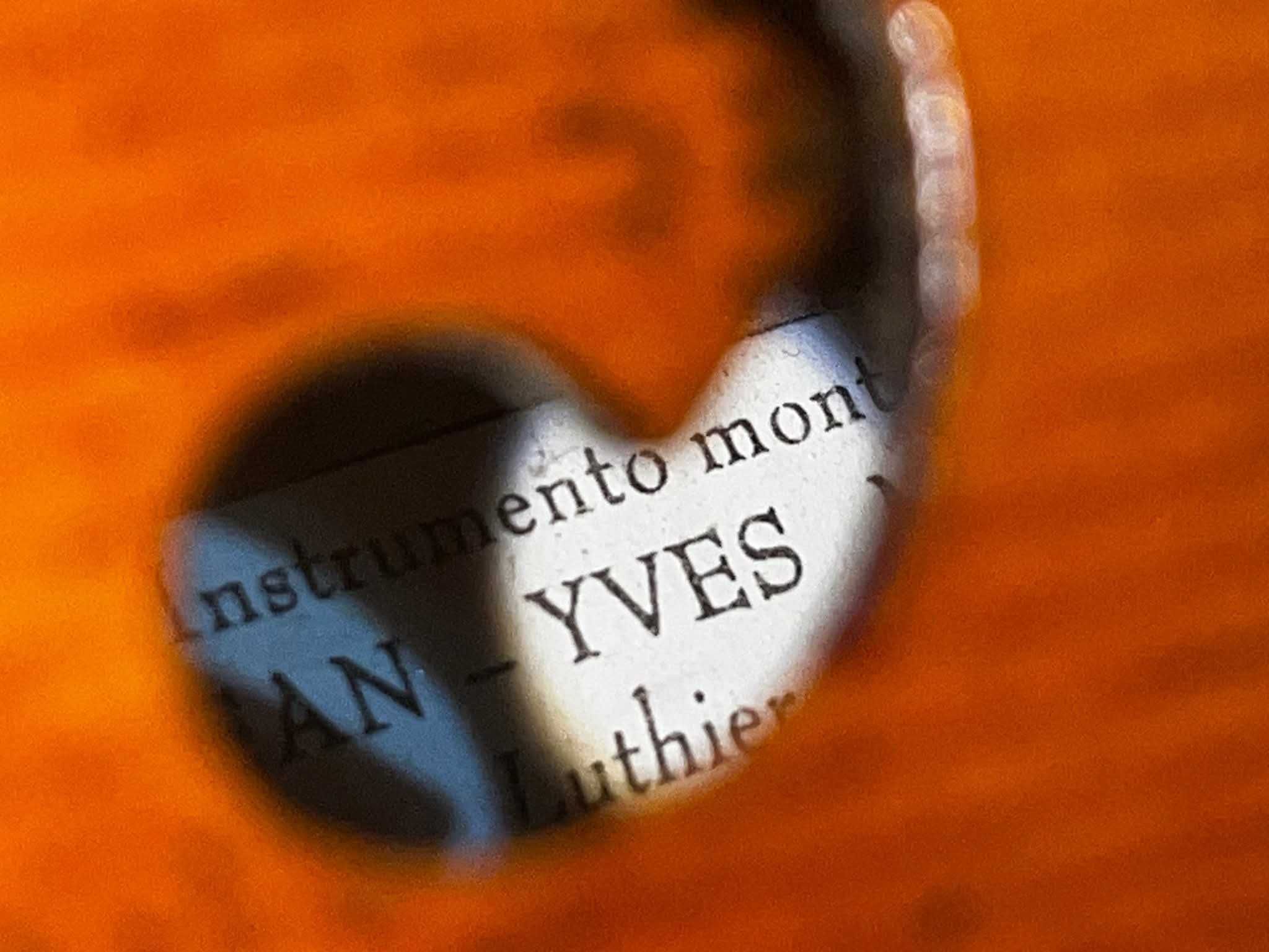 Violino de Luthier Jean Yves Matter