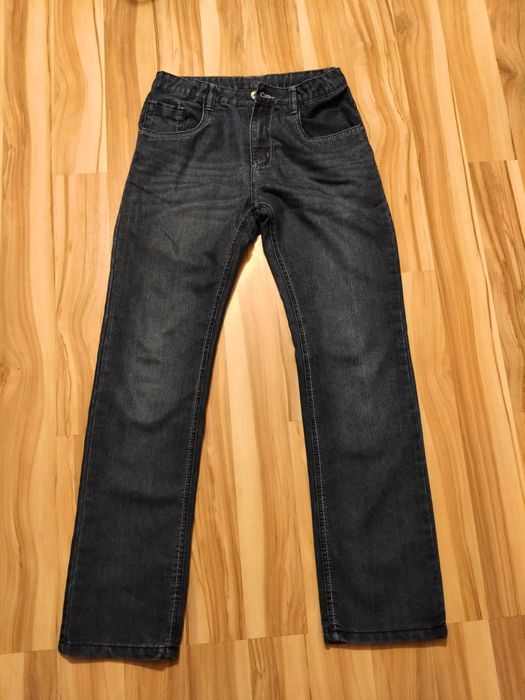 Ocieplane jeansy 158 Pepperts chłopięce pas 38-40 dł 100