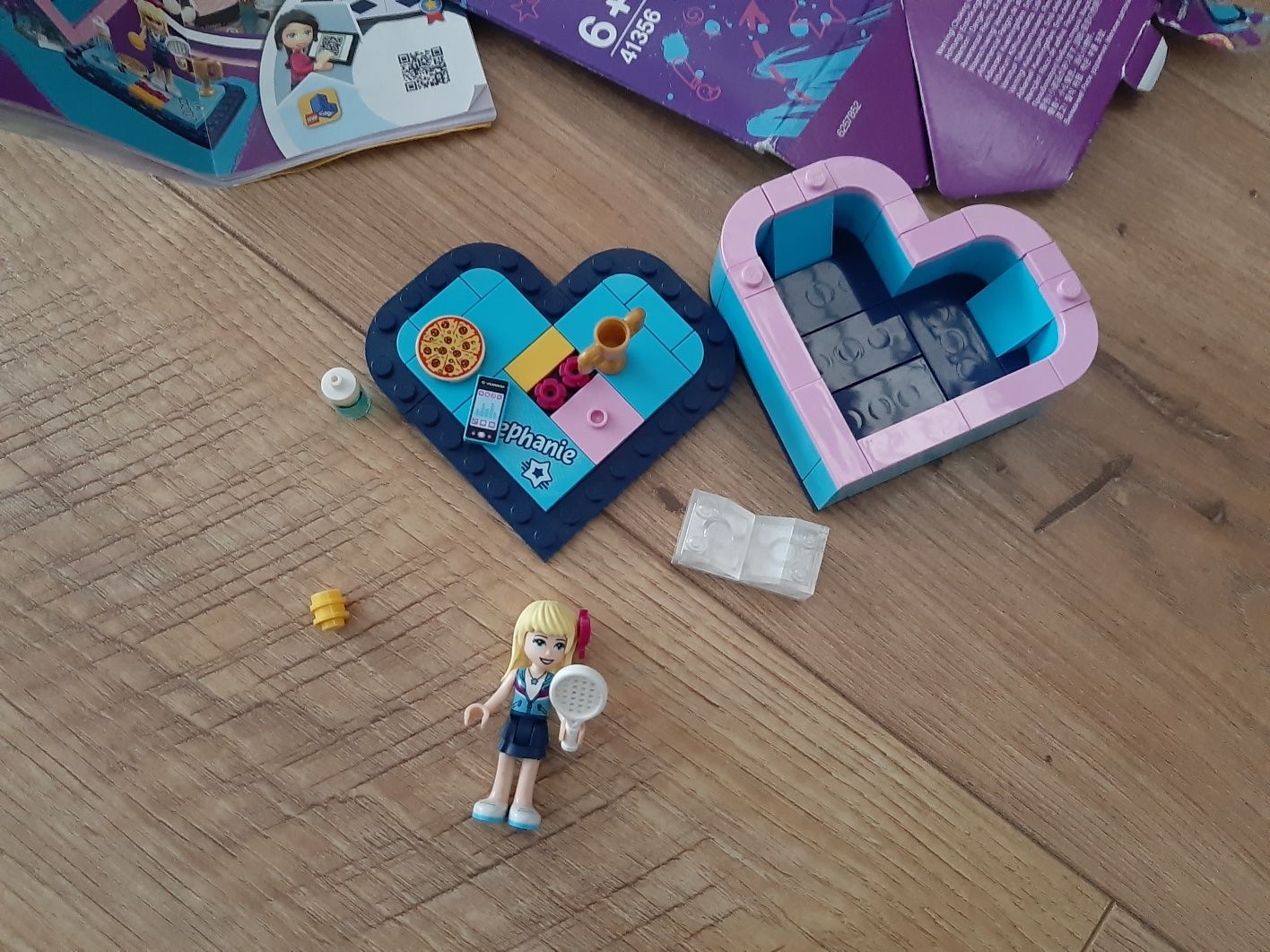 Lego Friends Pudełko w kształcie serca 41356 Stephanie