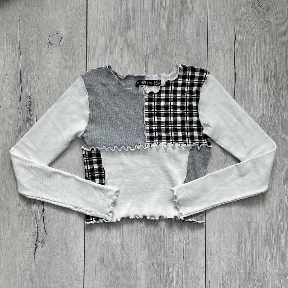 Bawełniana bluzka z patchworkowym wzorem Daisy Street