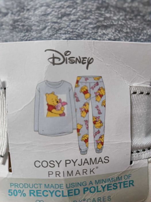 Cieplutka i miękka piżama Disney Kubuś Puchatek PRIMARK