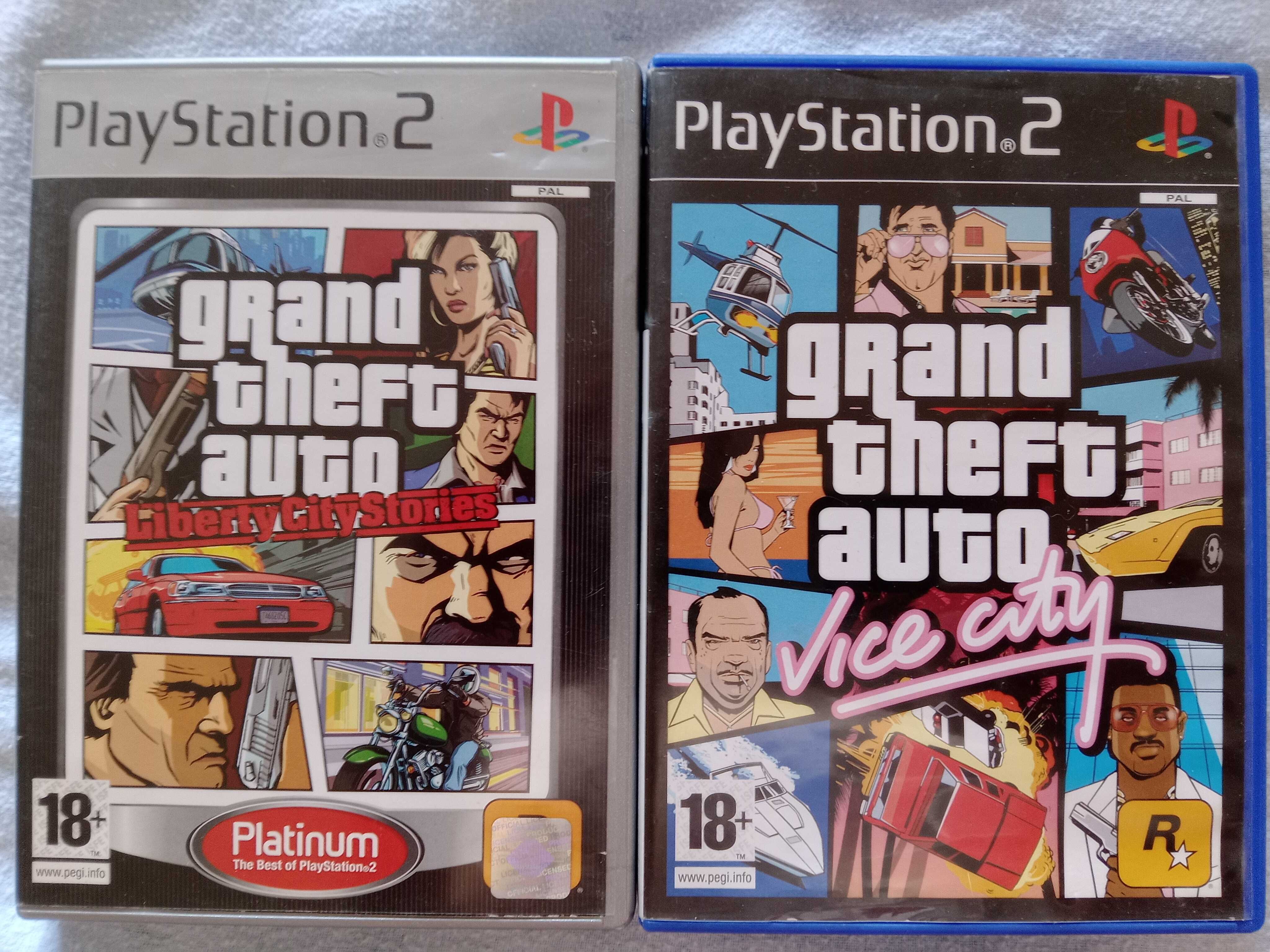2 jogos GTA para Ps2
