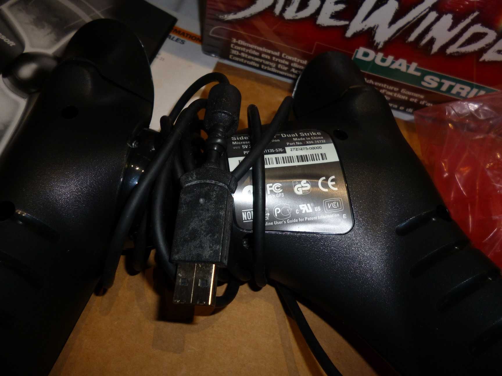 Joystick da Microsoft - microsoft sidewinder dual strike