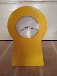 Relógio Baú de parede ou mesa (amarelo)