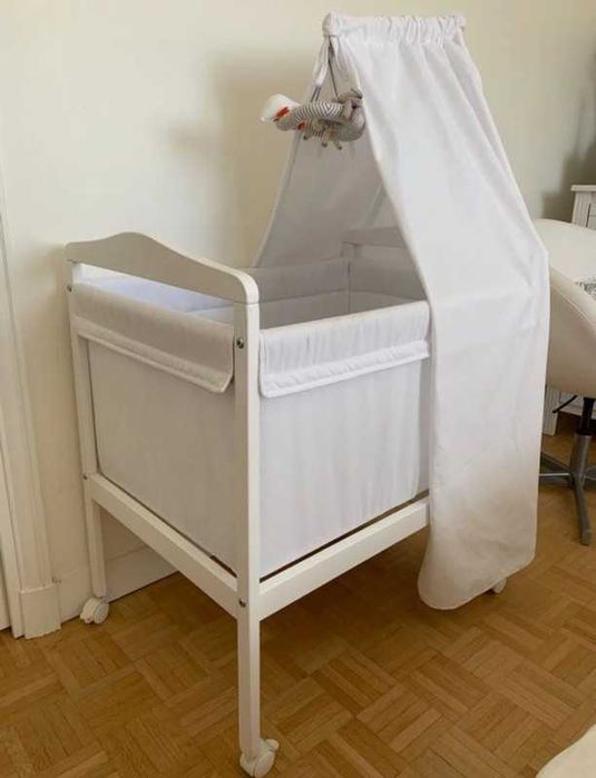 Berço Zara Home 50x75cm com rodas