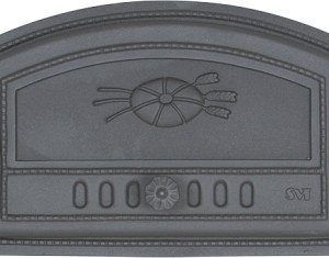 Чугунная плита с кольцами (55×55см)