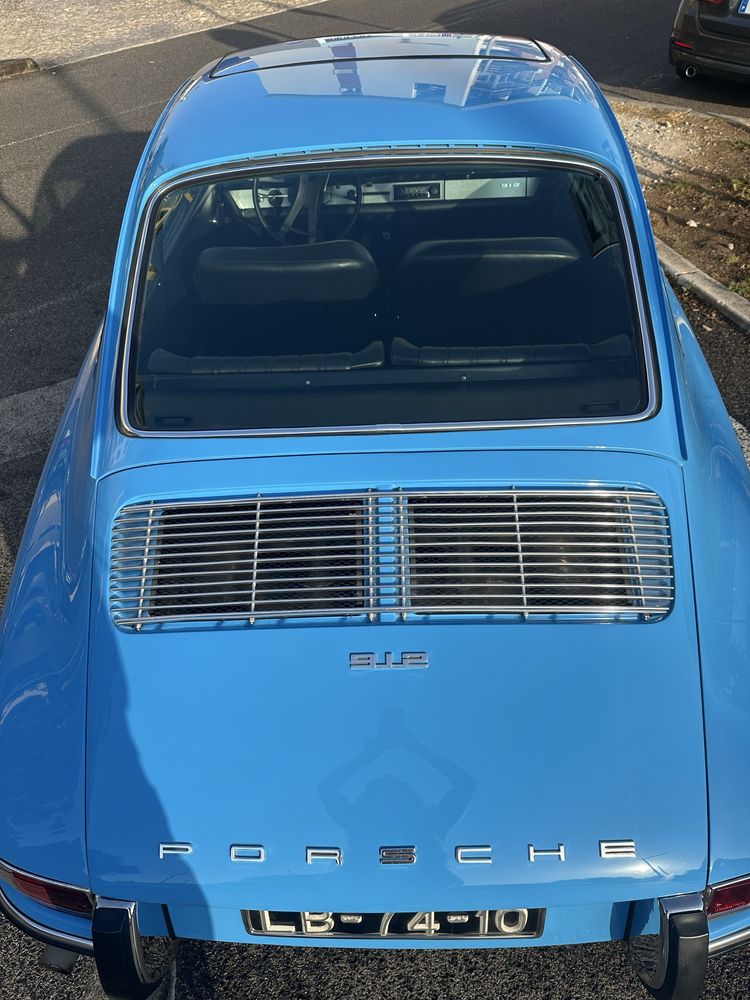 Porsche 912 – 1967 – Azul Riviera, Clássico Impecável
